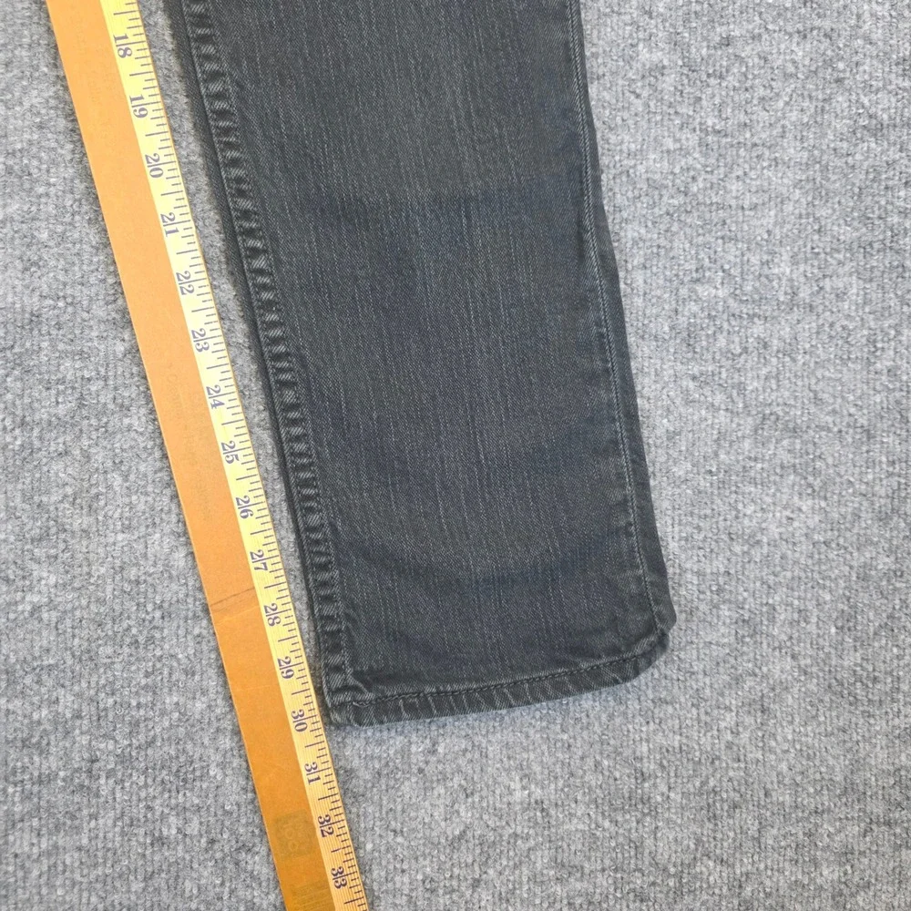 Levis 511 Slim Fit Jeans Mens 32x30 Black Denim Straight Leg Casual 511-0168